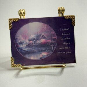 Vintage Thomas Kinkade Miniature Picture Frame Printwick Papers 2000 Mother Love